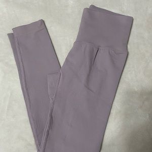 Purple Peachy Bunz leggings